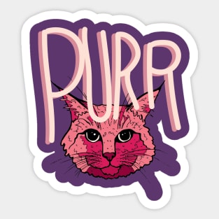 PURR Sticker